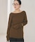 Softy boucle cotton ニット