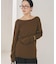 Softy boucle cotton ニット