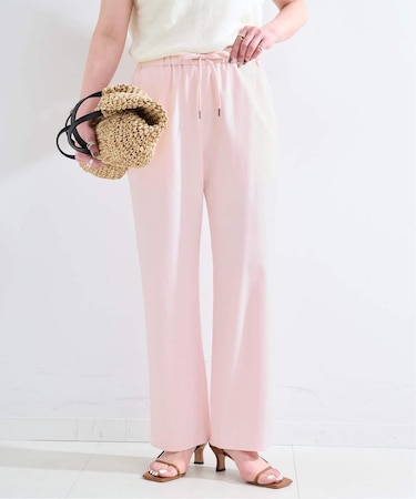 手洗い可 / ストレートイージーパンツ