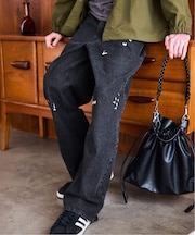 OSKR / オーエスケーアール ex 12oz Painted Tapered Denim Pants