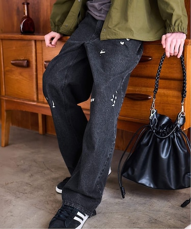 OSKR / オーエスケーアール ex 12oz Painted Tapered Denim Pants