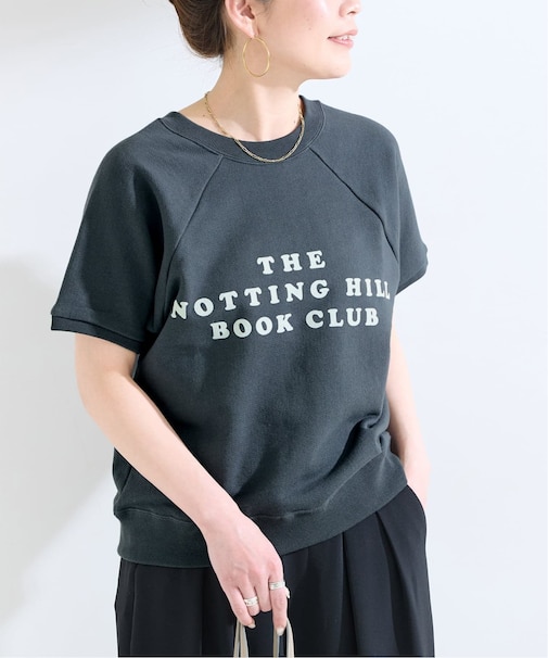BOOK CLUB / ブッククラブ  別注 コットン裏毛S/Sラグランスウェット