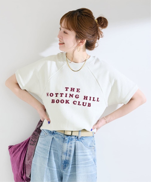 BOOK CLUB / ブッククラブ  別注 コットン裏毛S/Sラグランスウェット