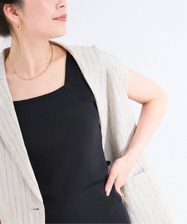 ウォッシャブル / 接触冷感2WAYニットタンク