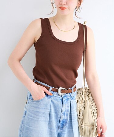 ウォッシャブル / 接触冷感2WAYニットタンク