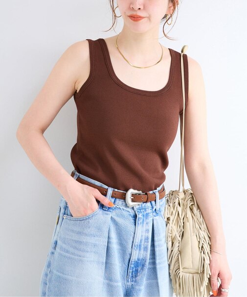 ウォッシャブル / 接触冷感2WAYニットタンク