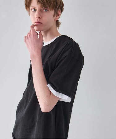 OSKR / オーエスケーアール Slab Cut Off Tee Shirt