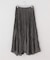 シアーチェックプリーツスカート
