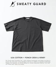 50/-ポンチ 汗ジミ防止 Tシャツ