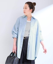 ウォッシャブル / フェードダイファーマーシャツ