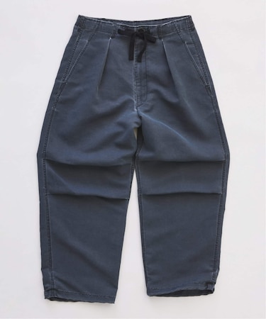 ピグメント加工 ファティーグ オーバーパンツ