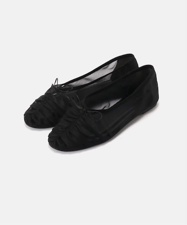 ギャザーバレエシューズ