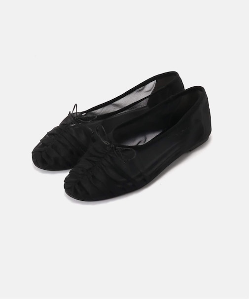 ギャザーバレエシューズ