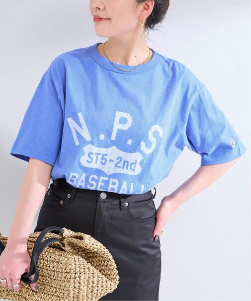 Champion / チャンピオン 別注 LOGO T-SHIRTS