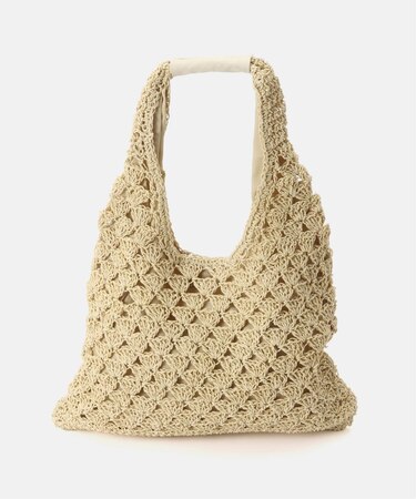 ペーパー編みトートバッグ