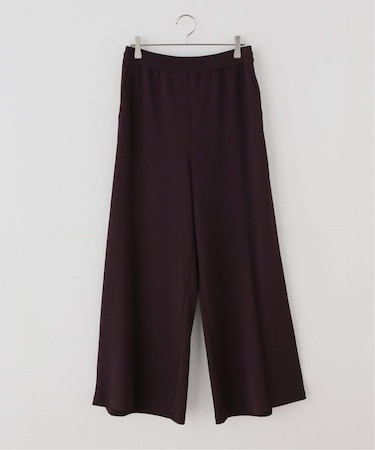 カットジョーゼットフレアパンツ