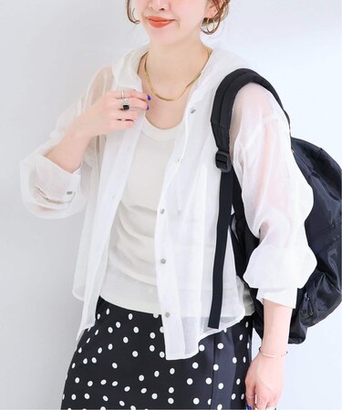 手洗い可 / フードシアーブルゾン