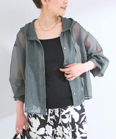 手洗い可 / フードシアーブルゾン