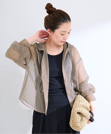 手洗い可 / フードシアーブルゾン