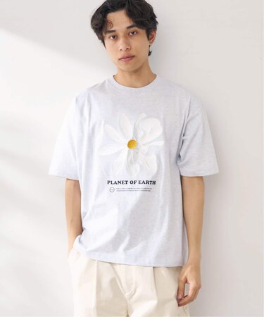 PLANET OF EARTH FLOWER EMB TEE