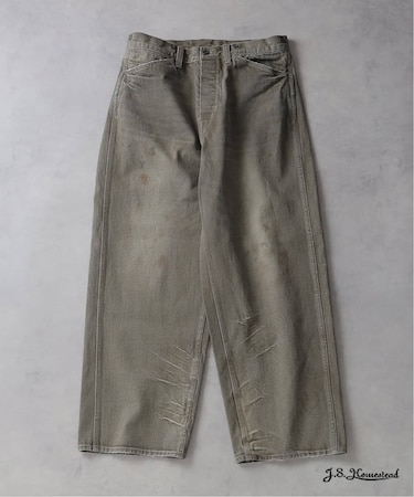 J.S.Homestead / バック バックル トラウザー ワーク パンツ
