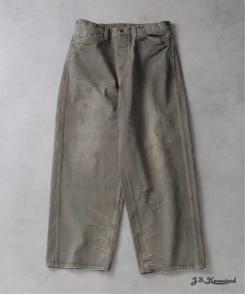J.S.Homestead / バック バックル トラウザー ワーク パンツ