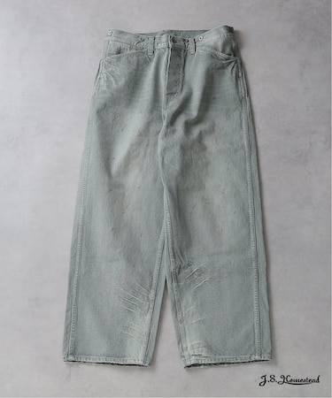 J.S.Homestead / バック バックル トラウザー ワーク パンツ