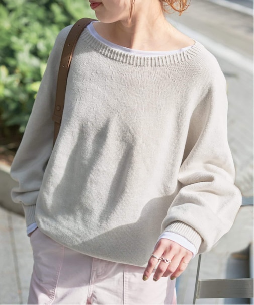 《26SS 新作/追加 》 ニュアンスコクーンバルキーニット