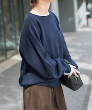 《26SS 新作/追加 》 ニュアンスコクーンバルキーニット