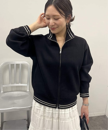 トラックニットジャケット