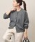 WASHABLE TEXBRID スナップカーディガン