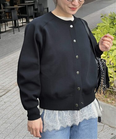 WASHABLE TEXBRID スナップカーディガン