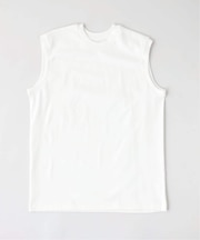 Hanes / ヘインズ 1P T-SHIRTS SHIRO スリーブレス Tシャツ