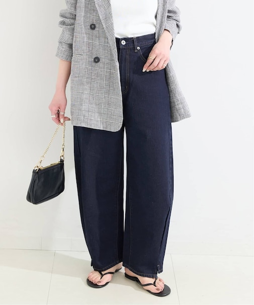 《追加10》ウォッシャブル / DU JOUR / デュ ジュール BARREL BAGGY JEAN