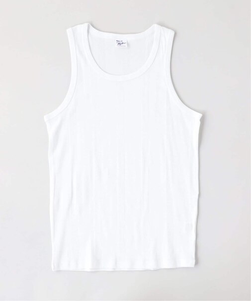 Miller / ミラー Panel Ribbed Tanktop