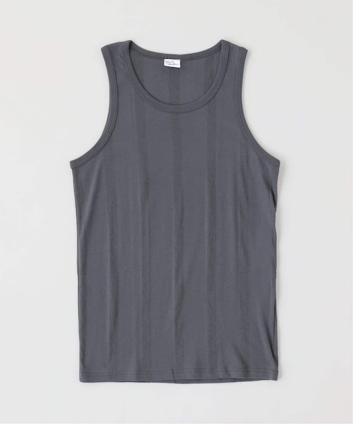 Miller / ミラー Panel Ribbed Tanktop