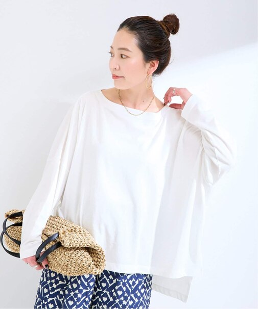 【WEB＋一部店舗限定】ウォッシャブル / ビッグシルエットシアーTEE