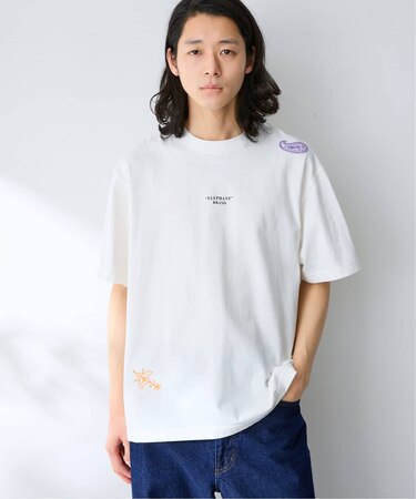 ELEPHANT BRAND / エレファントブランド ex ポイントシシュウTシャツ