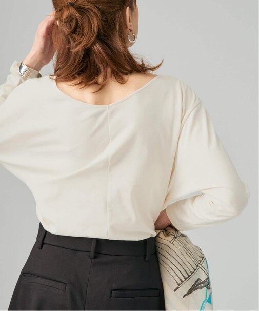 BACK Vネック ロングスリーブプルオーバー