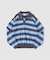 マルチボーダー スキッパー ニット