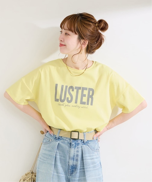 手洗い / 接触冷感 / スムースフロッキープリントTEE