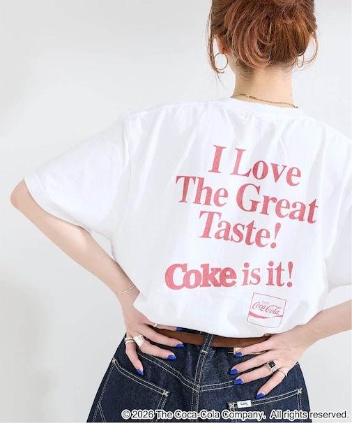 GOOD ROCK SPEED / グッドロックスピード COCA-COLA Tshirts White