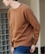 【LE / エルイー】 cotton crew knit/ニット