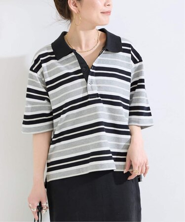 ウォッシャブル / ボーダーカノコT shirt