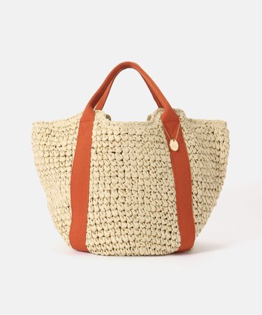 T.S.L/ティーエスエル バルーンシルエットペーパートートバッグ