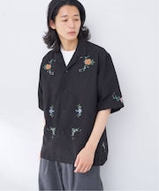 インドクロスステッチ シャツ