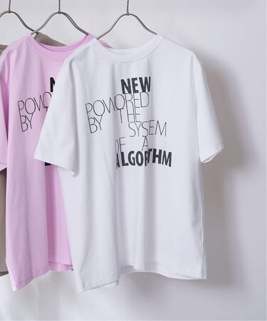 フェイドフロッキープリント Tシャツ