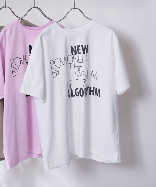 フェイドフロッキープリント Tシャツ