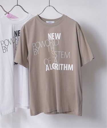 フェイドフロッキープリント Tシャツ