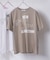 フェイドフロッキープリント Tシャツ